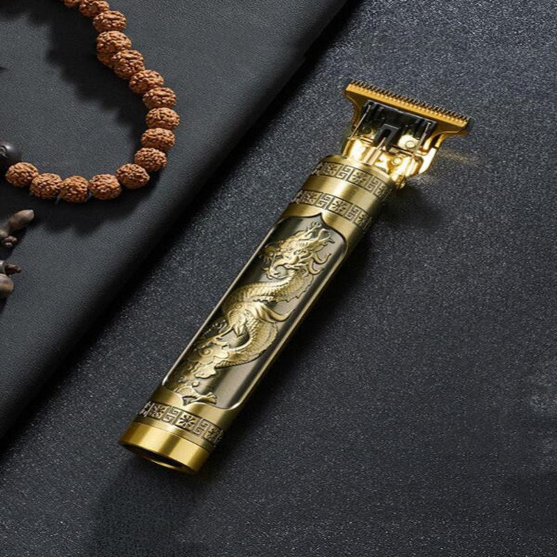 Máquina de cortar cabelo profissional com bateria recarregável