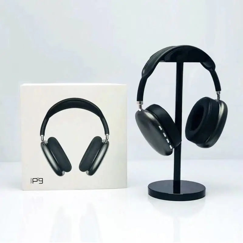 Fone de ouvido Bluetooth Pro Max, P9, Redução de Ruído, Alta Qualidade