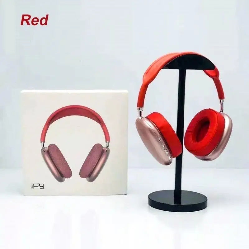 Fone de ouvido Bluetooth Pro Max, P9, Redução de Ruído, Alta Qualidade