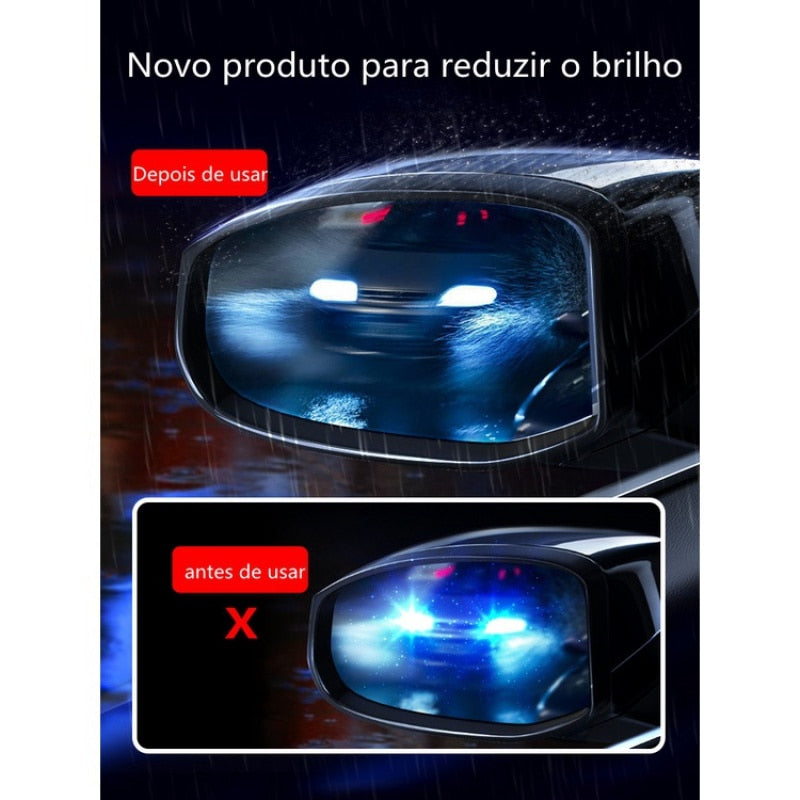 Filme para Retrovisor Anti Nevoeiro e Chuva