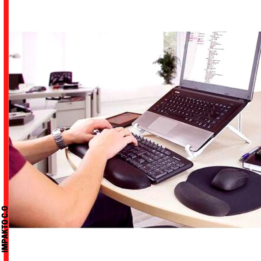 Suporte para Laptop, Notebook 5 regulagens de Altura preto BR