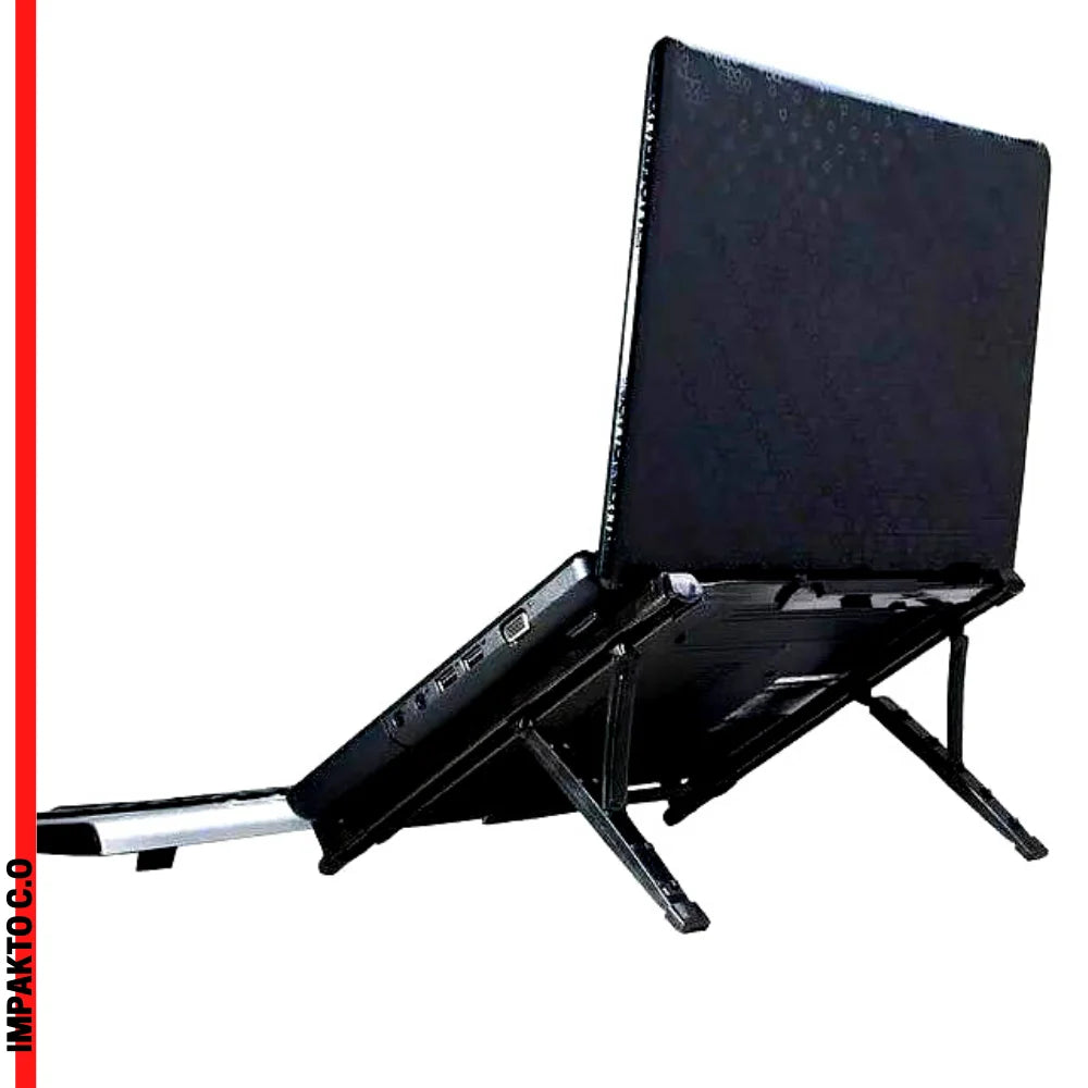 Suporte para Laptop, Notebook 5 regulagens de Altura preto BR