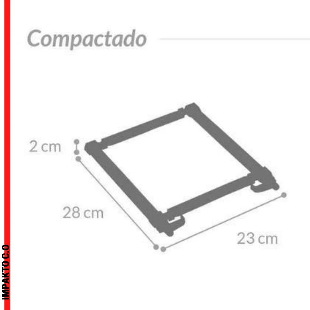 Suporte para Laptop, Notebook 5 regulagens de Altura preto BR