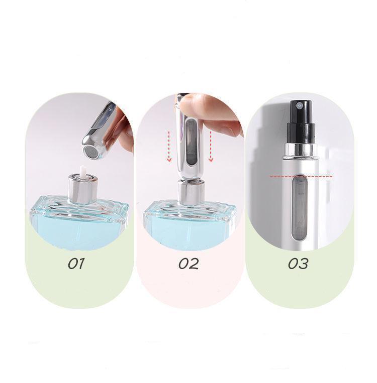 Mini Frasco para Perfume Portátil 5ml