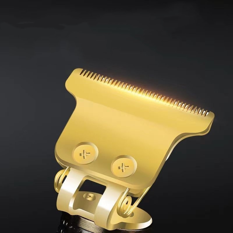 Máquina de cortar cabelo profissional com bateria recarregável