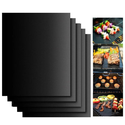 Tapete para Churrasco Teflon 40X33cm Antiaderente para altas temperaturas Reutil