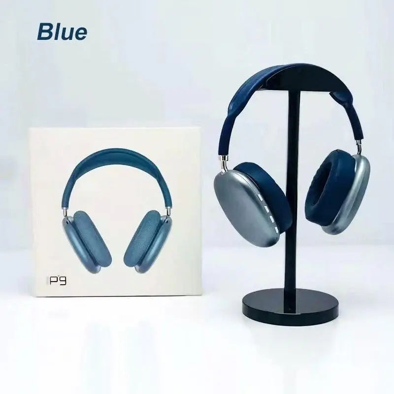Fone de ouvido Bluetooth Pro Max, P9, Redução de Ruído, Alta Qualidade