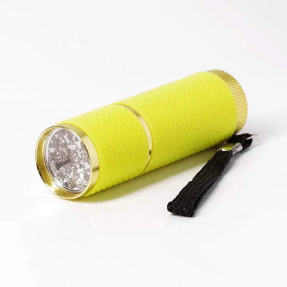 Mini lanterna portátil Led Ultra violeta seca com gel Uv