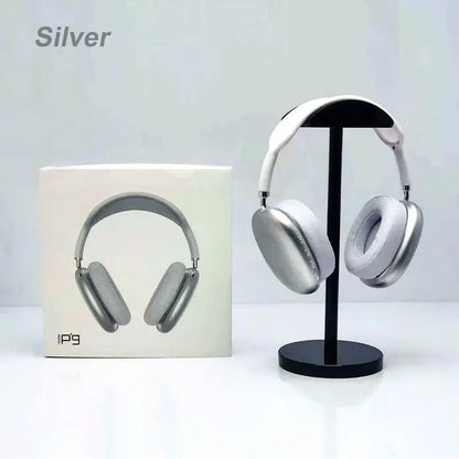 Fone de ouvido Bluetooth Pro Max, P9, Redução de Ruído, Alta Qualidade