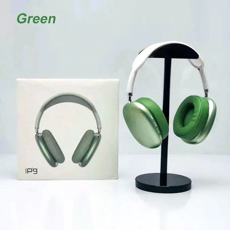 Fone de ouvido Bluetooth Pro Max, P9, Redução de Ruído, Alta Qualidade