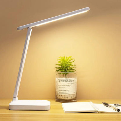 Luminária De Leitura recarregavel 16 LED touch Ajustável com 3 modos Para Lateral De Cama/Mesa/Estudo